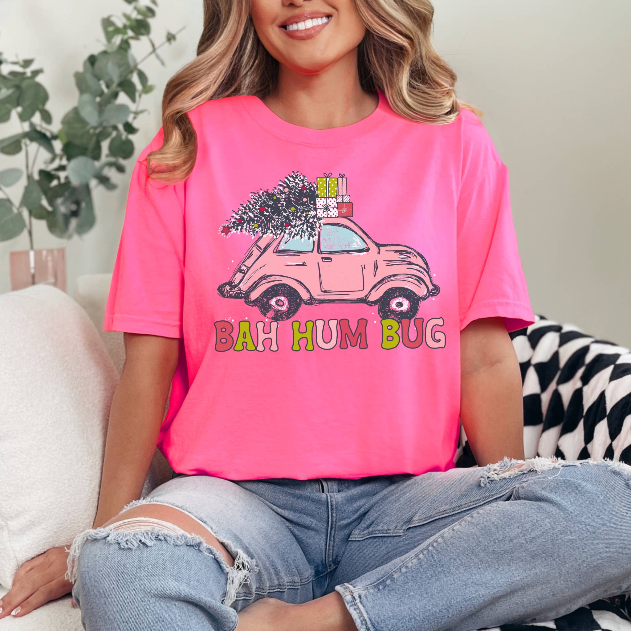 Christmas Comfort Color Graphic Tee | Christmas 2024 Hoodie, Sweatshirt | PodTeesHub.com