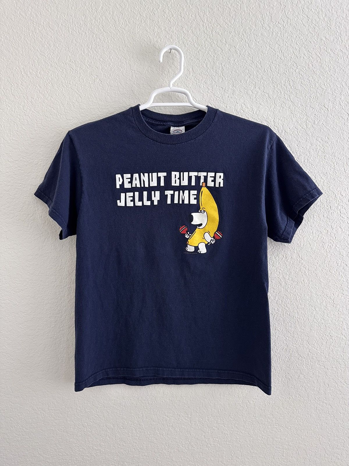 Fox Racing X Vintage Vintage Family Guy Brian Peanut Butter Jelly Time Logo Tee Hoodie, Sweatshirt | PodTeesHub.com