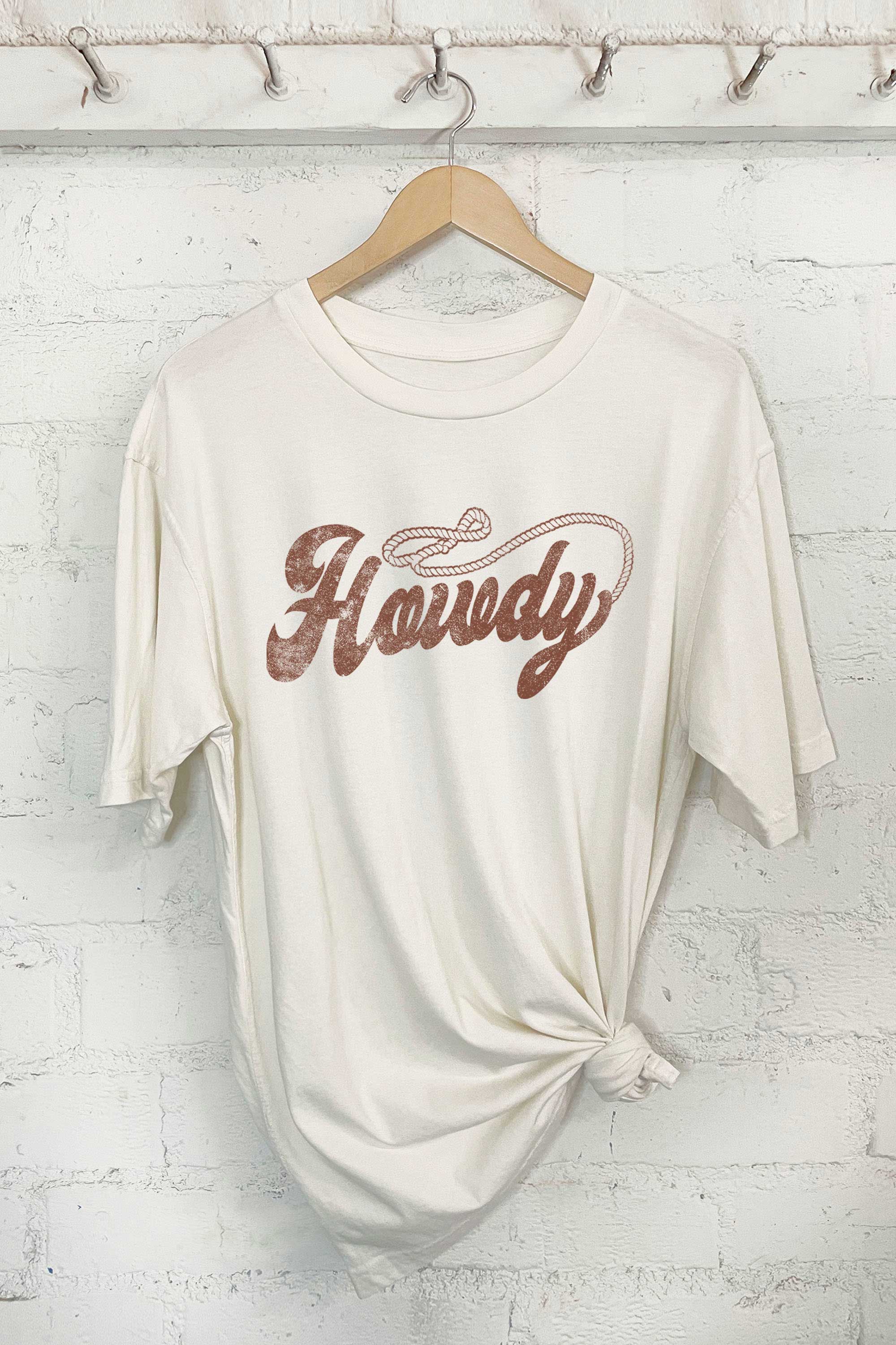 Howdy-Oversized Tee Hoodie, Sweatshirt | PodTeesHub.com