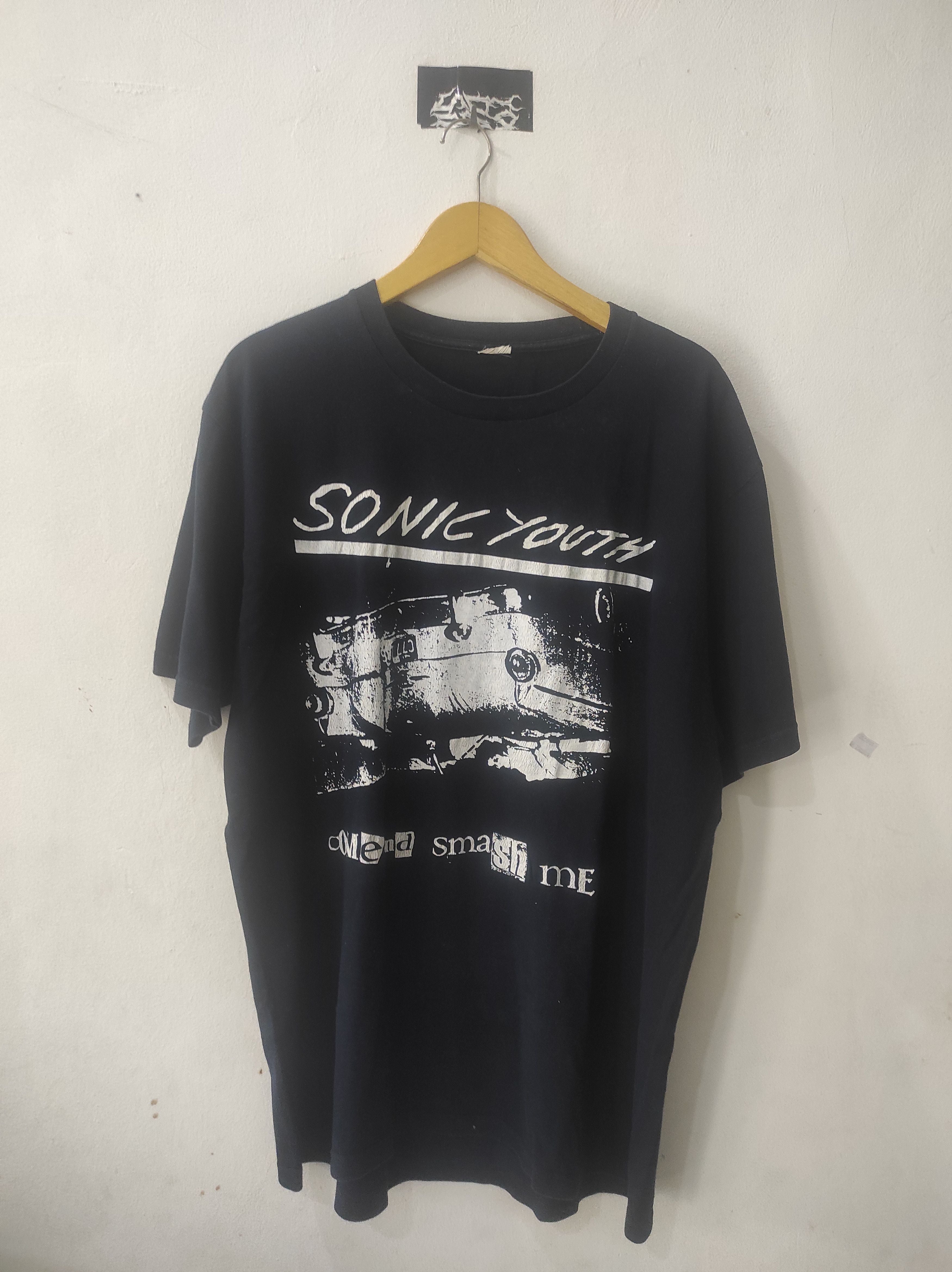 Vintage 90 S Sonic Youth Come And Smash Me T-Shirts, Hoodie, Sweatshirt | PodTeesHub.com