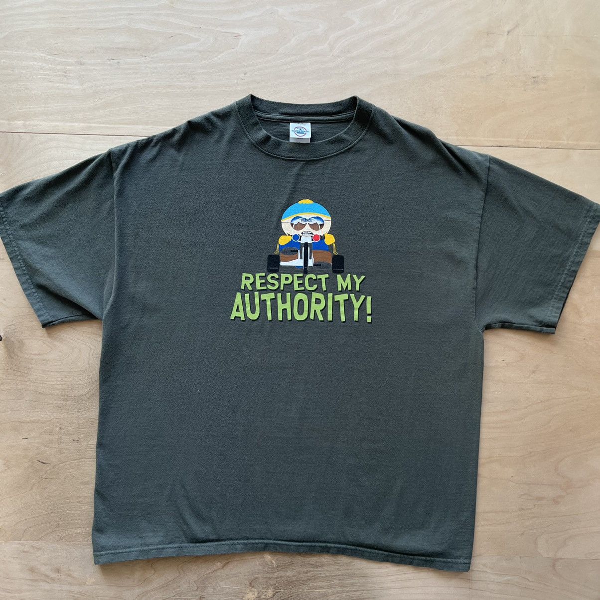 Vintage South Park Respect My Authority Shirt Xl Y2k Comedy Hoodie, Sweatshirt | PodTeesHub.com