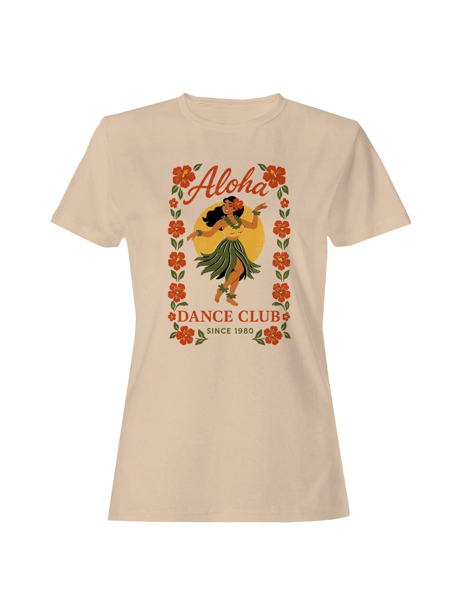 Aloha Dance Club Tropical Vibes Women's T-Shirt Hoodie, Sweatshirt | PodTeesHub.com