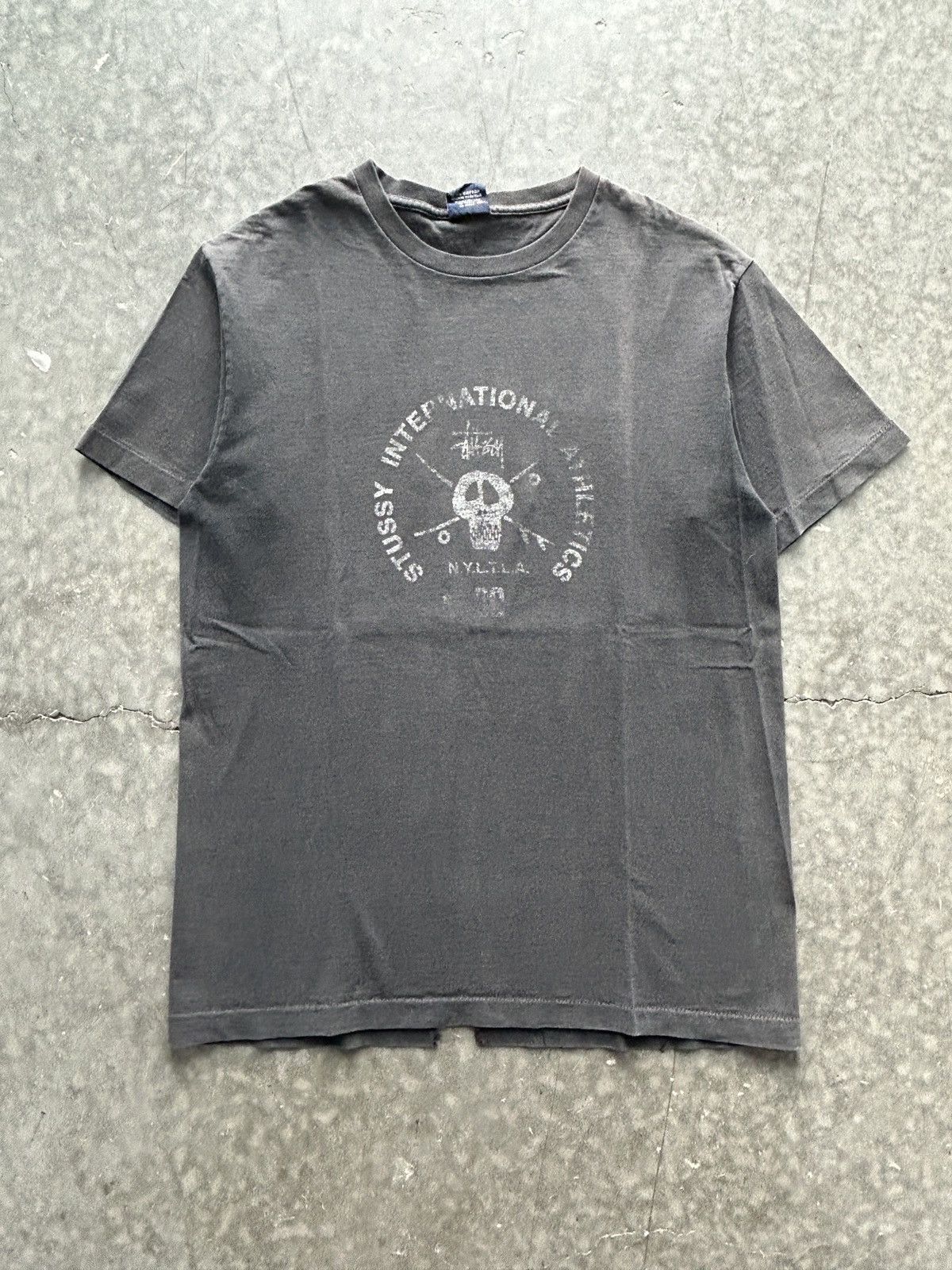 Vintage 90s Stussy Skull Graphic Tee Hoodie, Sweatshirt | PodTeesHub.com