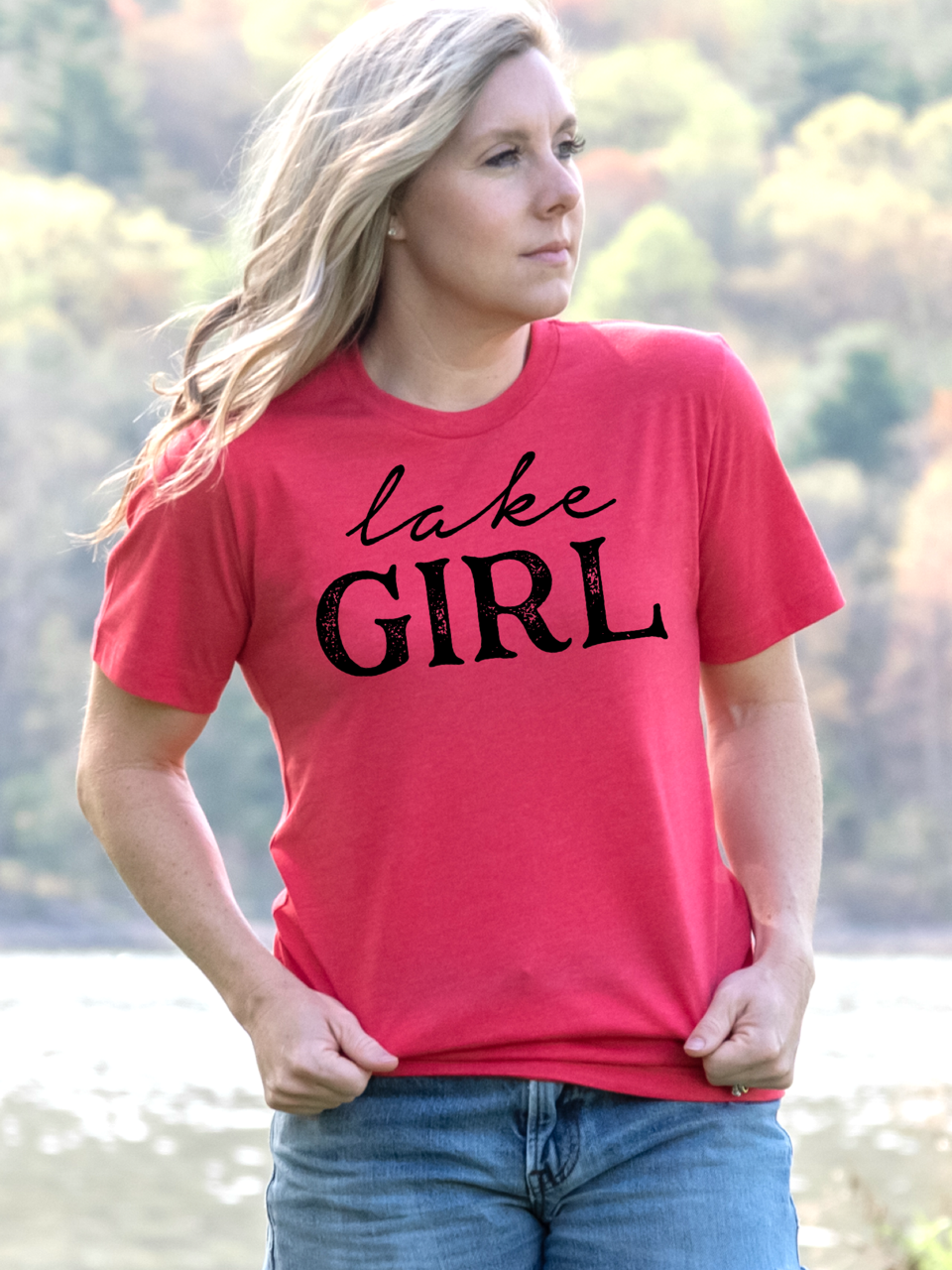 Lake Girl T-Shirt Hoodie, Sweatshirt | PodTeesHub.com