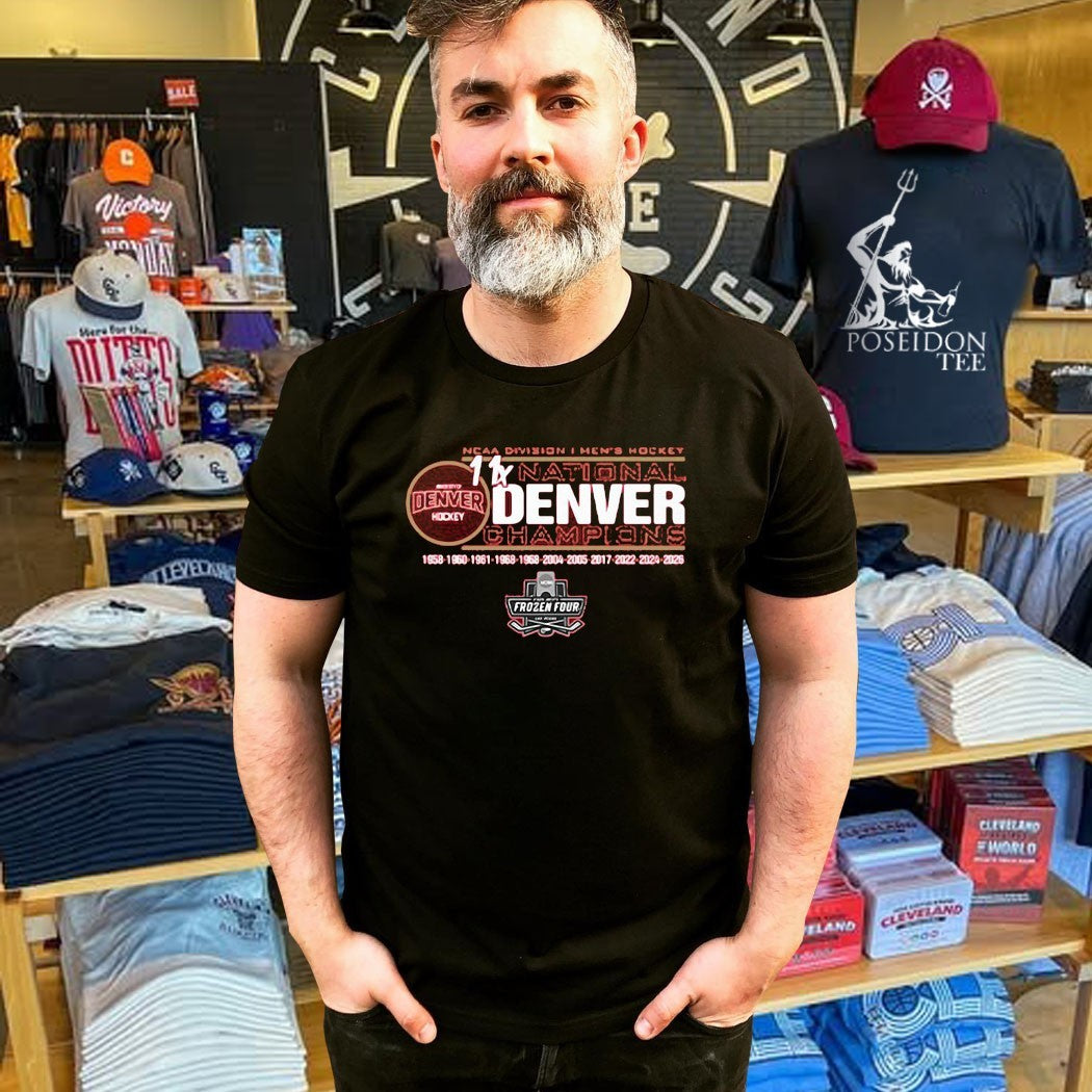 Denver Pioneers Men’s Hockey 11-time National Champs T-shirt