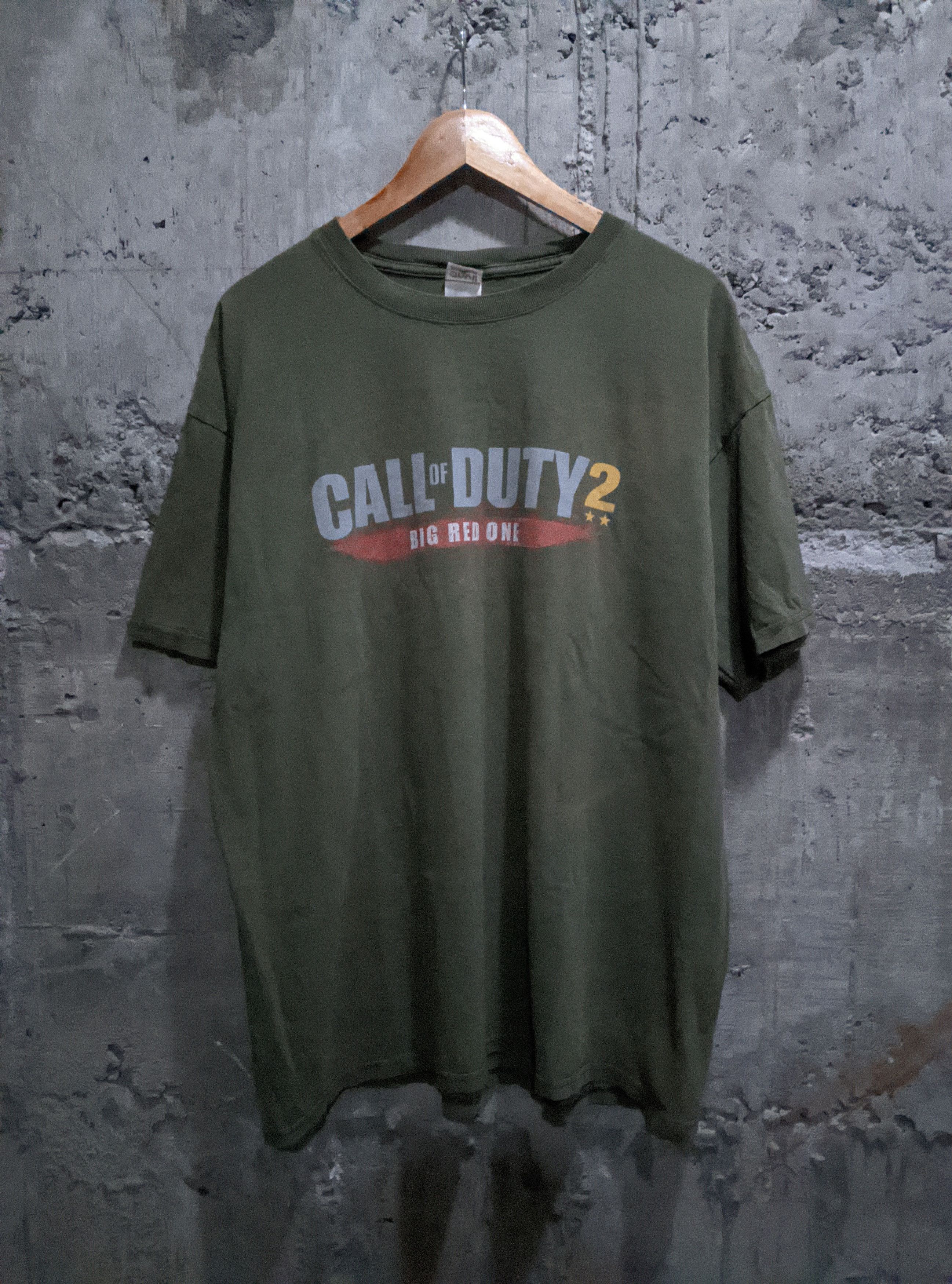 Vintage 2005 Call Of Duty Big Red One Activision Game Xbox T-Shirts, Hoodie, Sweatshirt | PodTeesHub.com