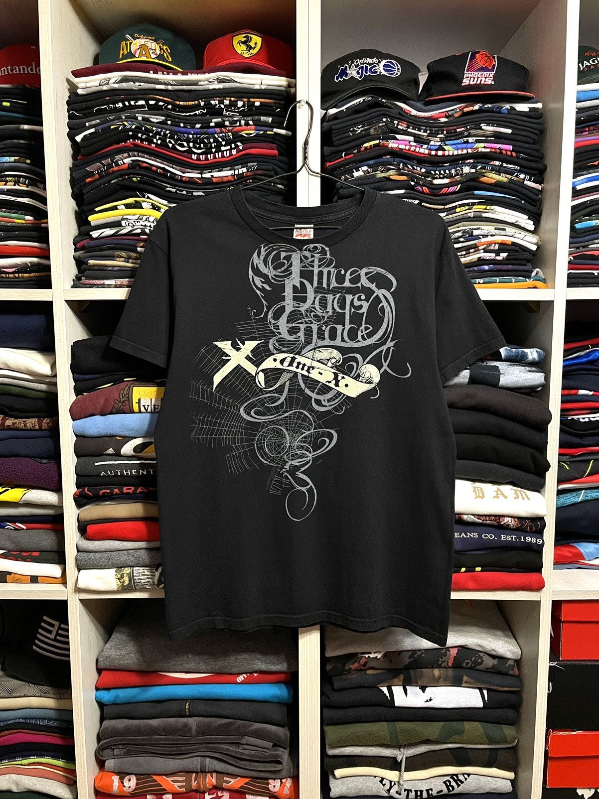 Band Tees Vintage Y2k Three Days Grace 2008 Grunge Rock Band T Shirt Hoodie, Sweatshirt | PodTeesHub.com