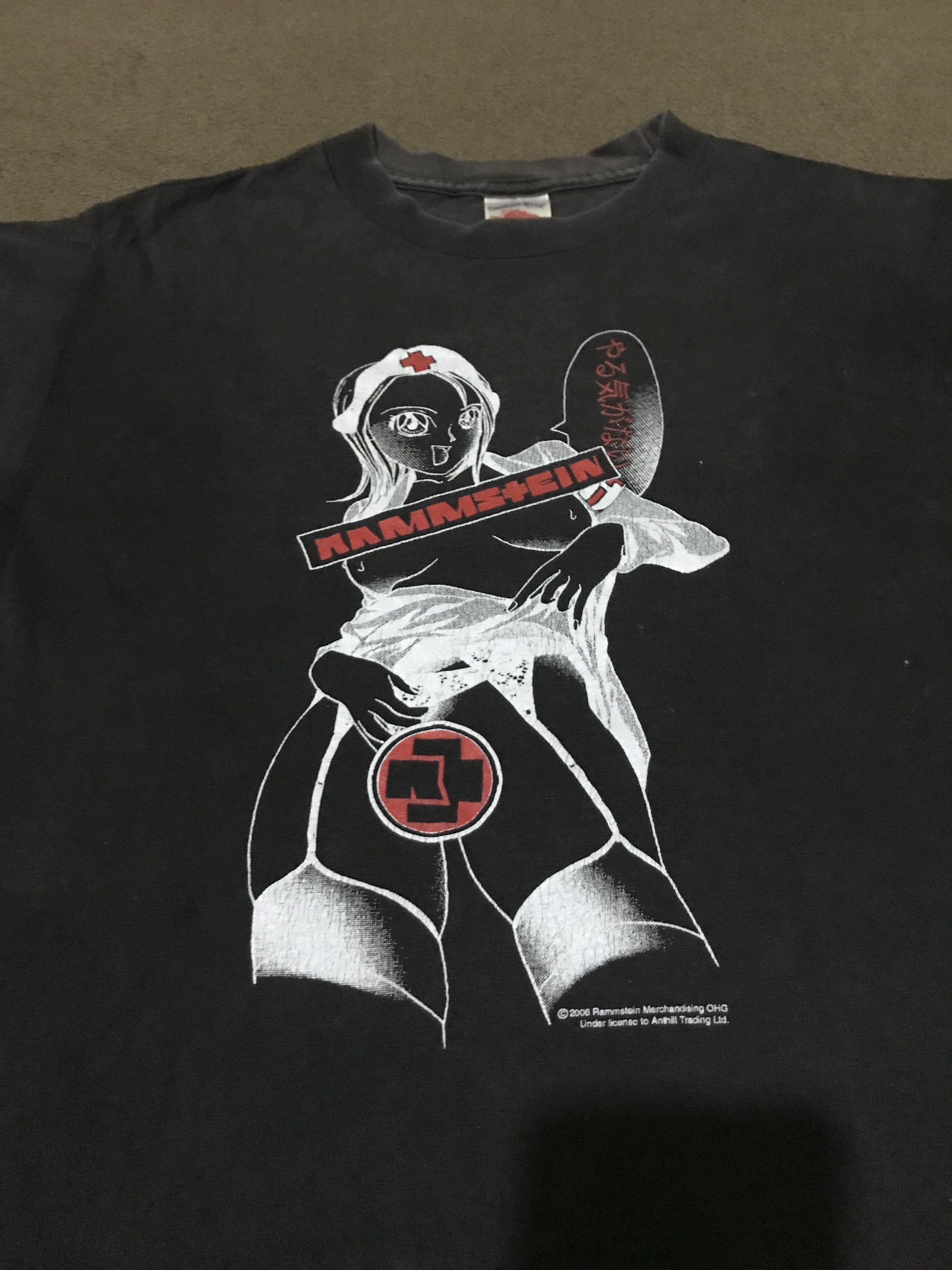 Vintage Rammstein 2006 Shirt Slipknot Marilyn Manson Hoodie, Sweatshirt | PodTeesHub.com