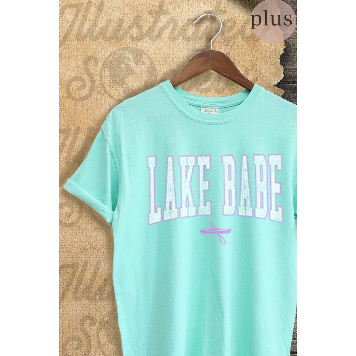 Lake Babe Vintage Graphic Plus Tee Hoodie, Sweatshirt | PodTeesHub.com