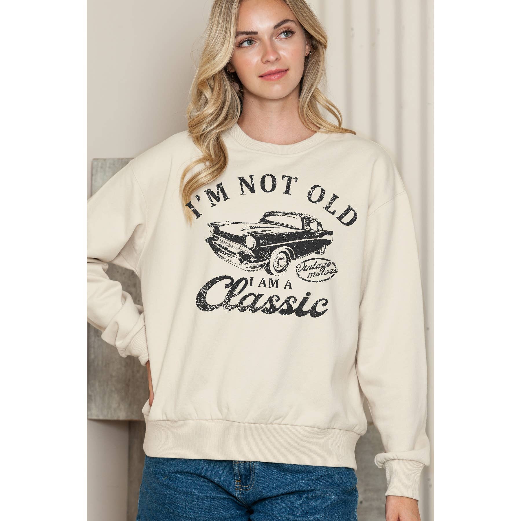 I Am Not Old I Am Classic Crewneck Sweater T-Shirts, Hoodie, Sweatshirt | PodTeesHub.com