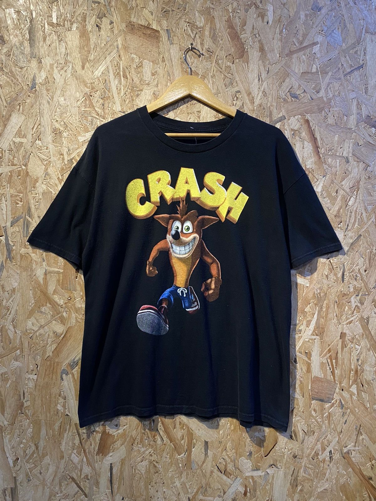Vintage Early 2000 S Crash Bandicoot Video Game T Shirt Rare Hoodie, Sweatshirt | PodTeesHub.com