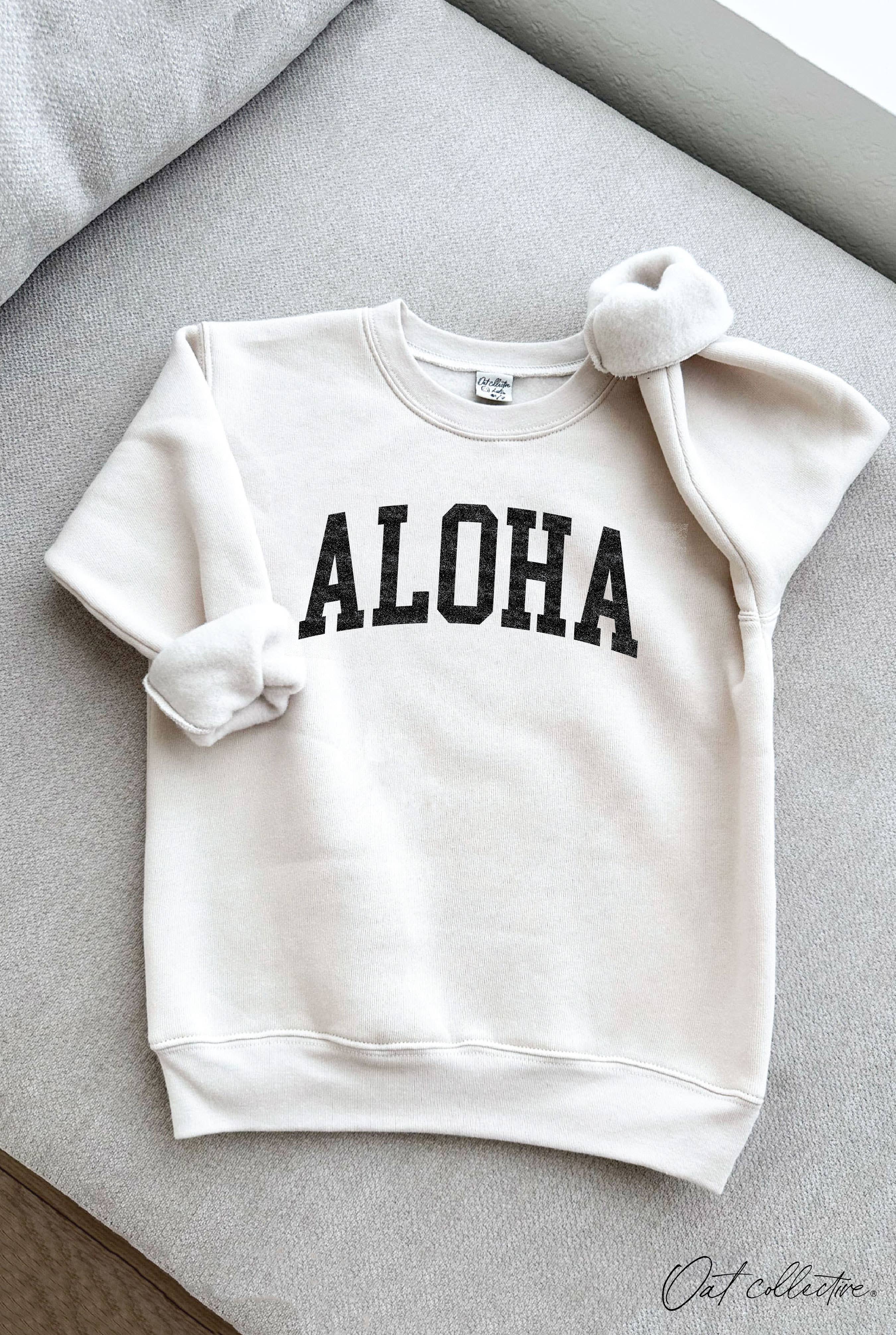 Aloha Unisex Youth Graphic Sweatshirt T-Shirts, Hoodie | PodTeesHub.com