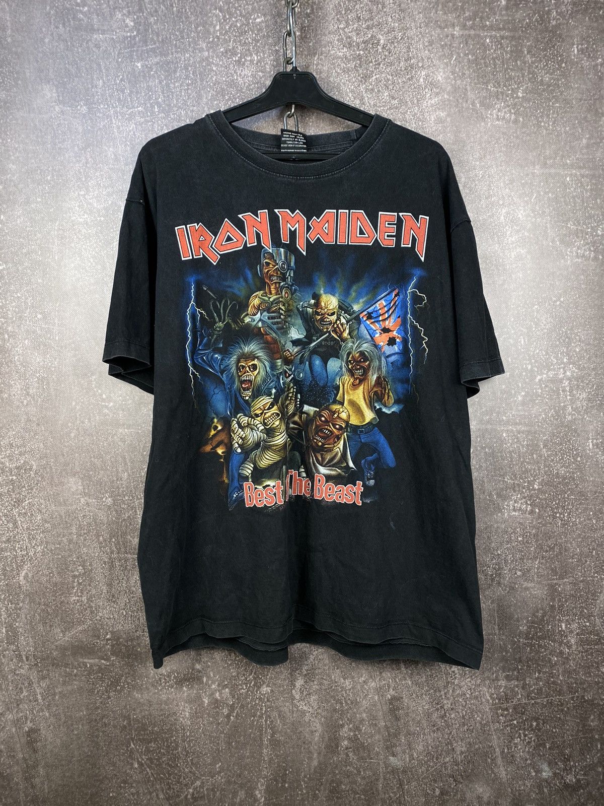 Iron Maiden X Vintage Iron Maiden Best Of The Beast Tour Vintage Band T Shirt Hoodie, Sweatshirt | PodTeesHub.com