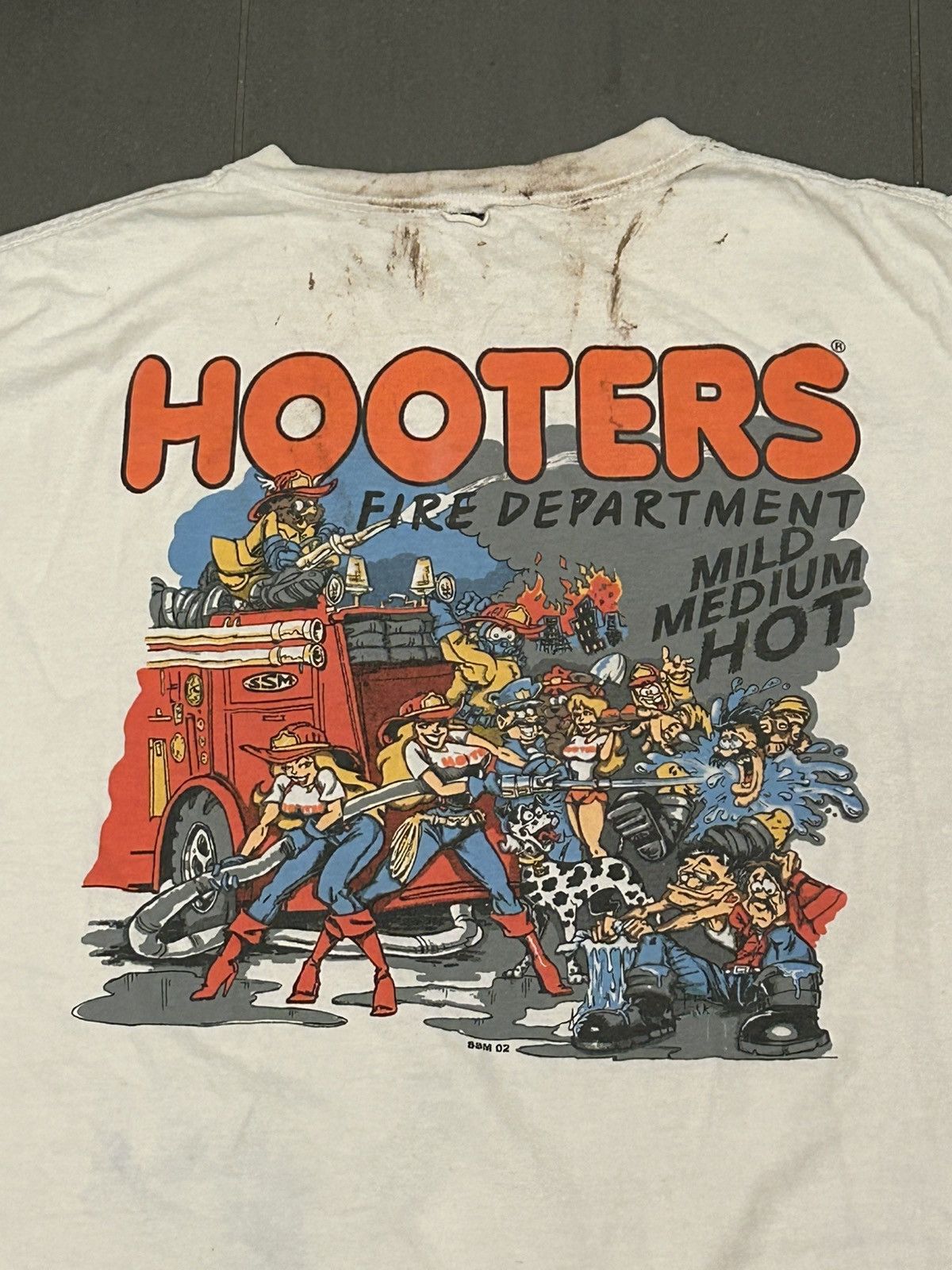 Other Trashed Vintage Hooters Graphic Tee Hoodie, Sweatshirt | PodTeesHub.com