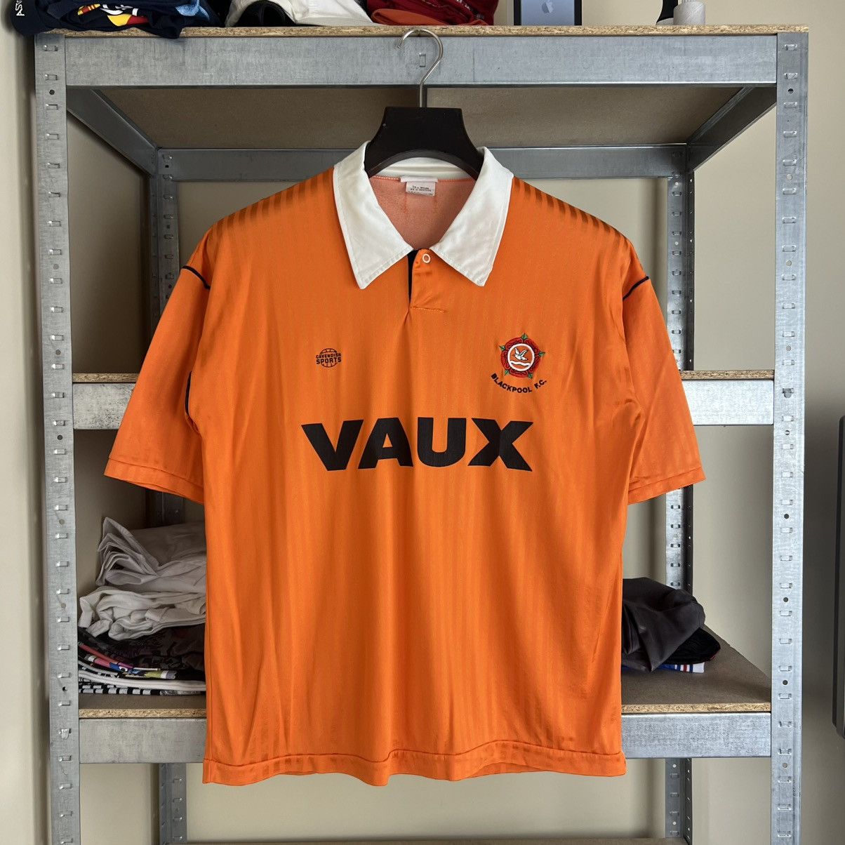 Vintage Rare Blackpool 1990 91 Cavendish Sport Jersey Shirt 90s Hoodie, Sweatshirt | PodTeesHub.com