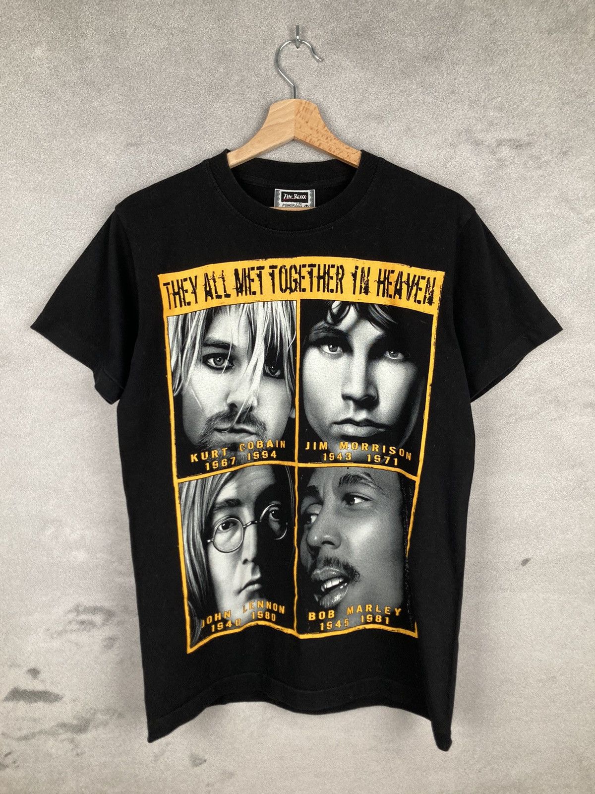 Vintage They All Met Together In Heaven Memorial Graphic Tee Hoodie, Sweatshirt | PodTeesHub.com