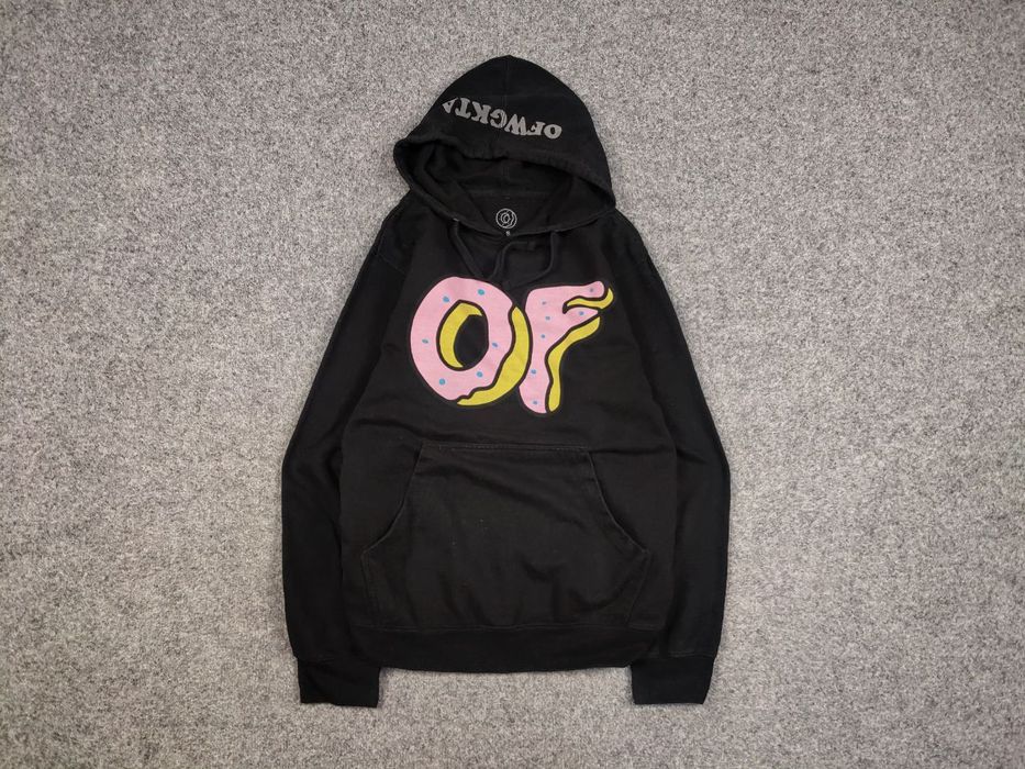 Odd Future X Vintage Vintage Odd Future Donut Ofwgkta Logo Black Hoodie Y2k Style T-Shirts, Sweatshirt | PodTeesHub.com