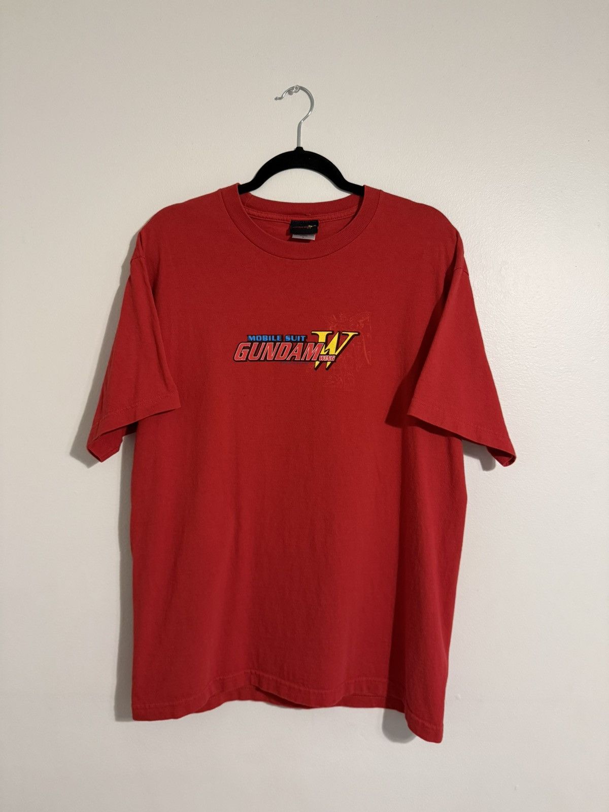 Vintage Y2k Mobile Suit Gundam Wing Shirt Red Hoodie, Sweatshirt | PodTeesHub.com