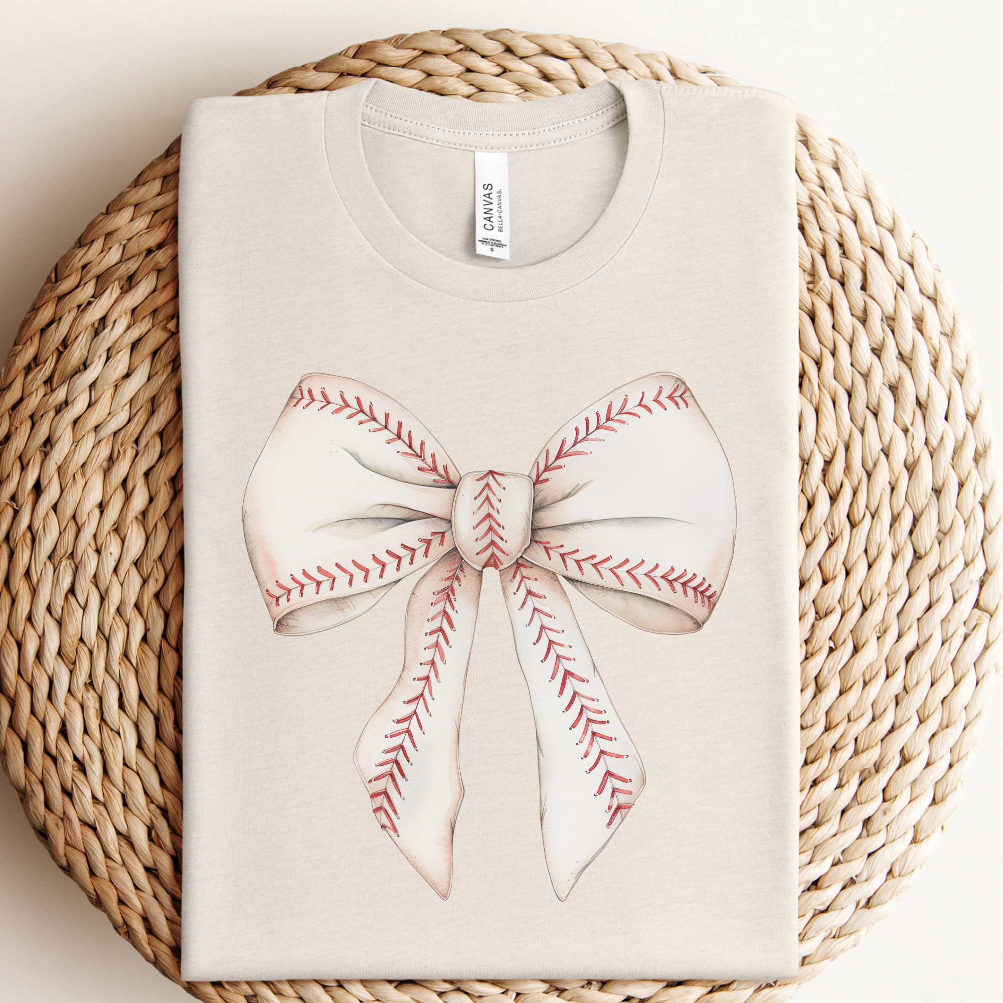 Baseball Bow Graphic Tee Hoodie, Sweatshirt | PodTeesHub.com