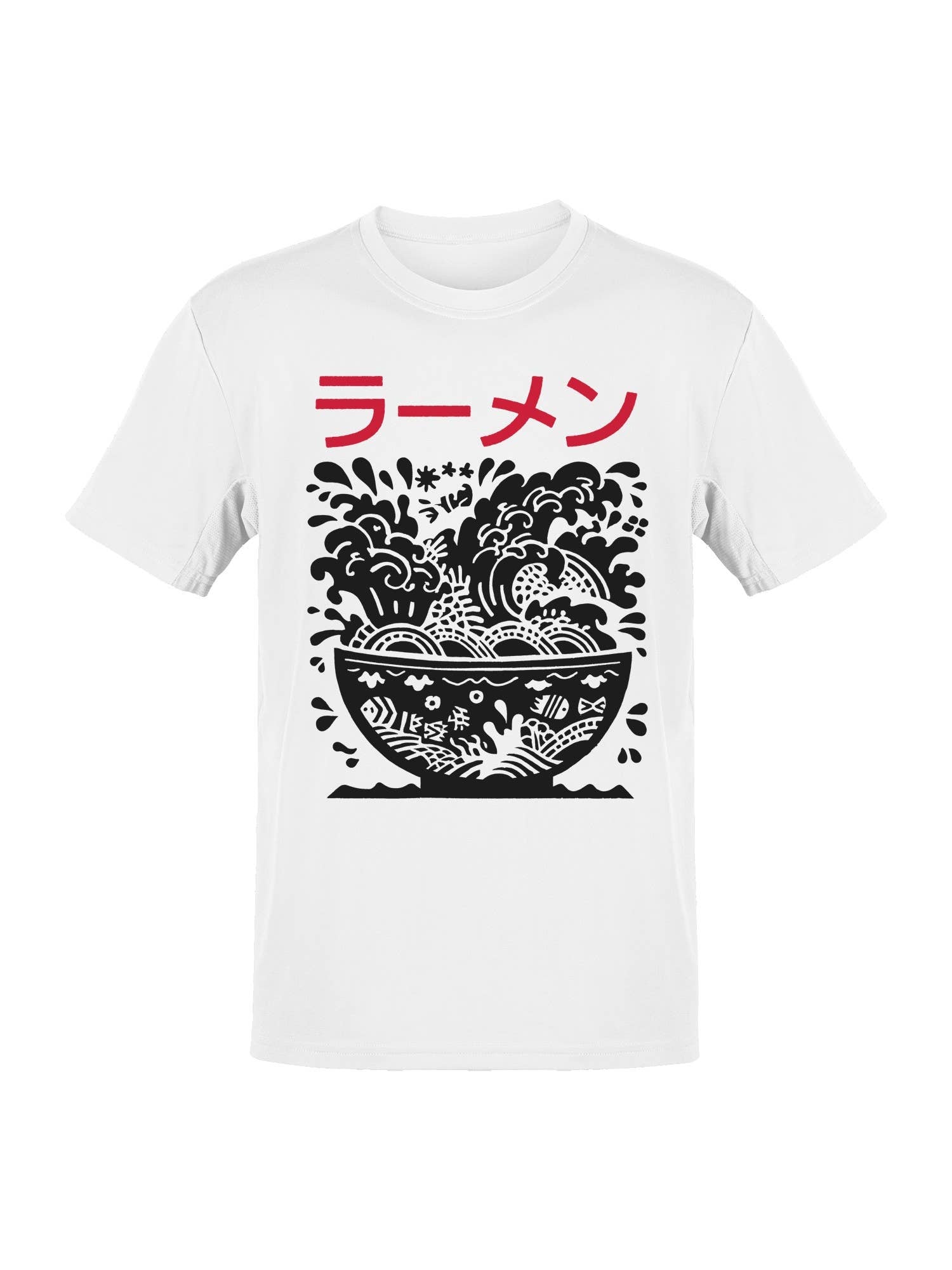Ramen Wave Art - Japanese Style Men's T-Shirt Hoodie, Sweatshirt | PodTeesHub.com