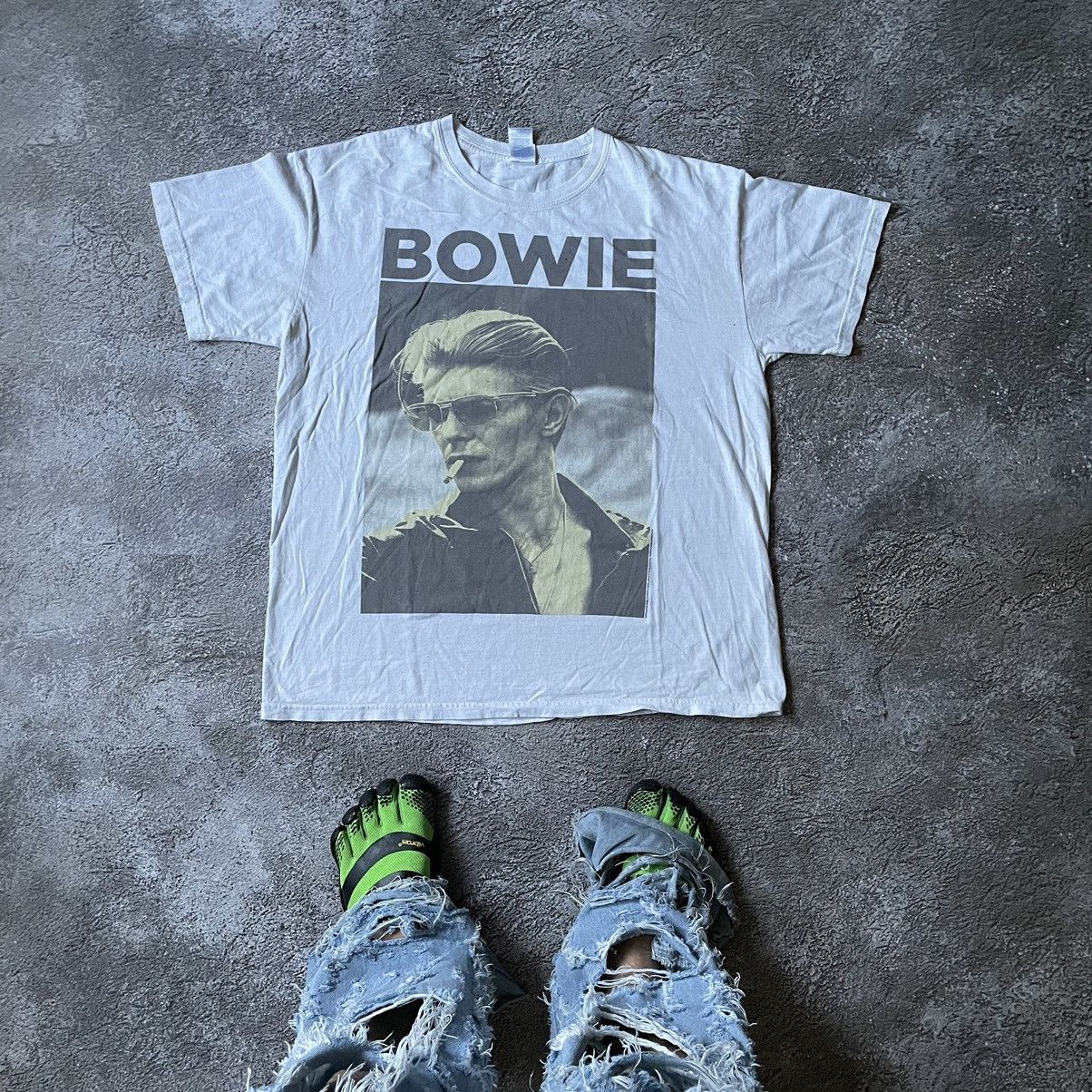 Band Tees Vintage Y2k Bowie Creepy Face Abstract Angry Horror Bones Hoodie, Sweatshirt | PodTeesHub.com