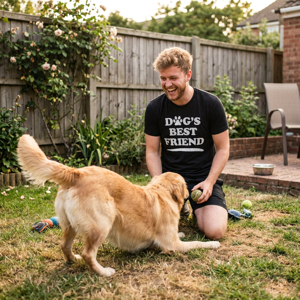 Dogs Best Friend Men's T Shirt