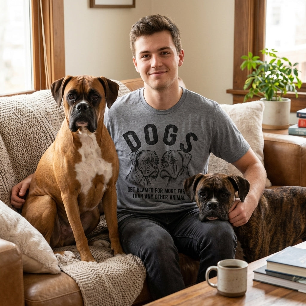 Dogs Get Blamed For More Farts Than Any Other Animal Men's T Shirt