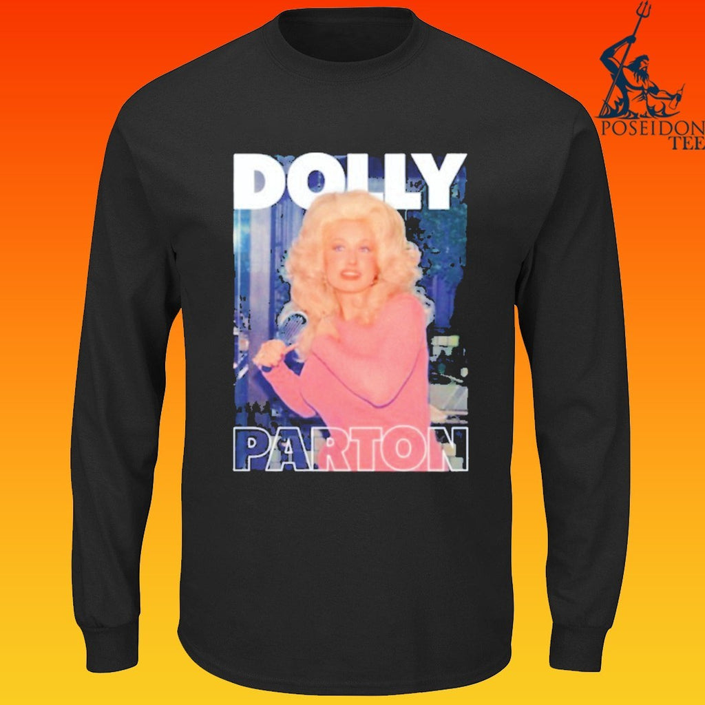 Dolly Parton Pink Dress Singing T-shirt