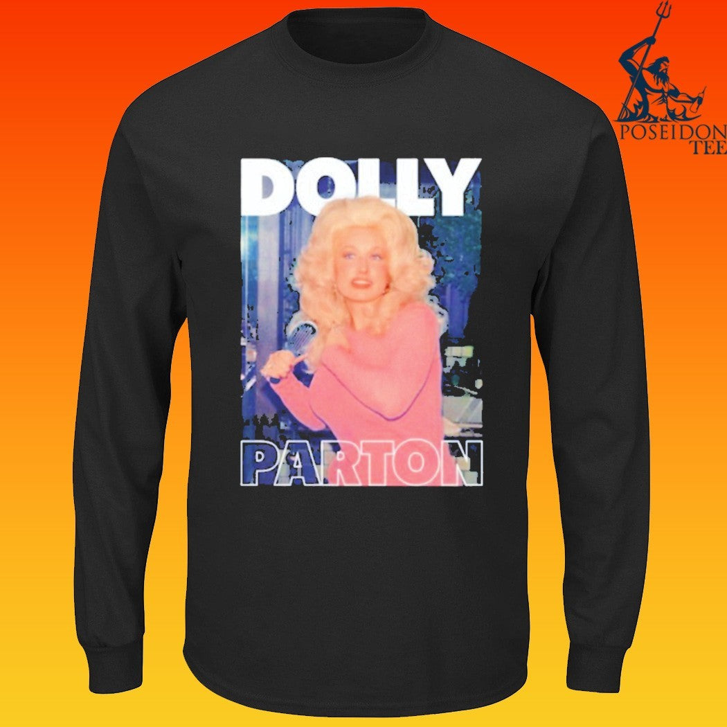 Dolly Parton Pink Dress Singing T-shirt