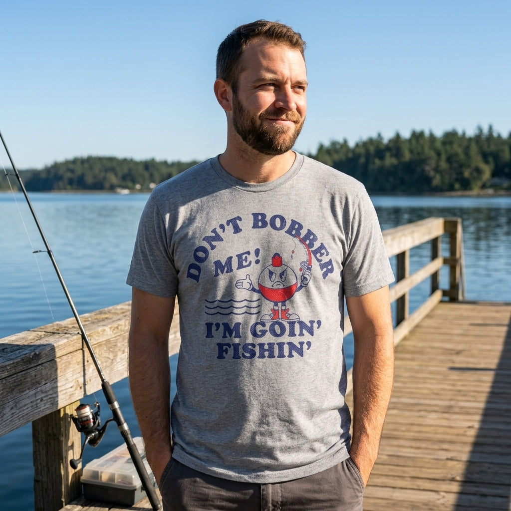 Dont Bother Me Im Goin Fishin Men's T Shirt