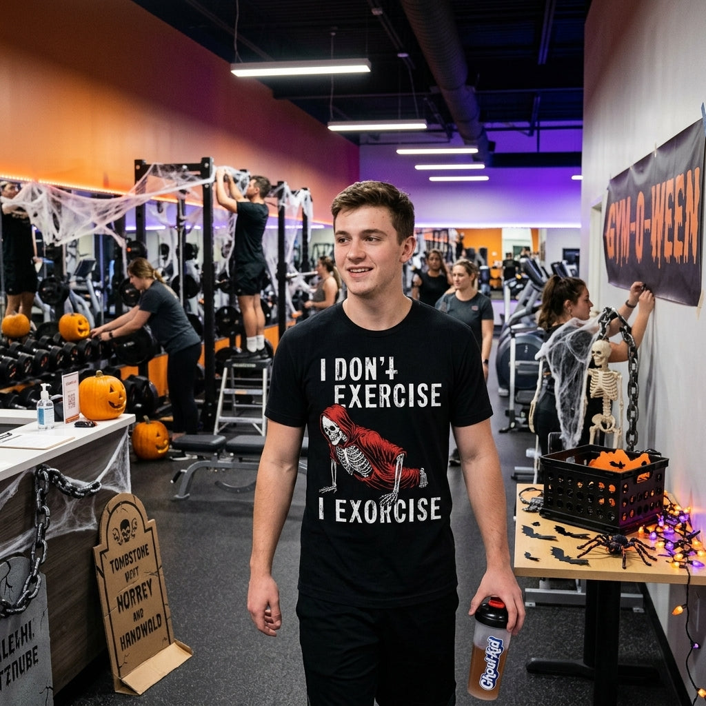 I Dont Exercise I Exorcise Men's T Shirt