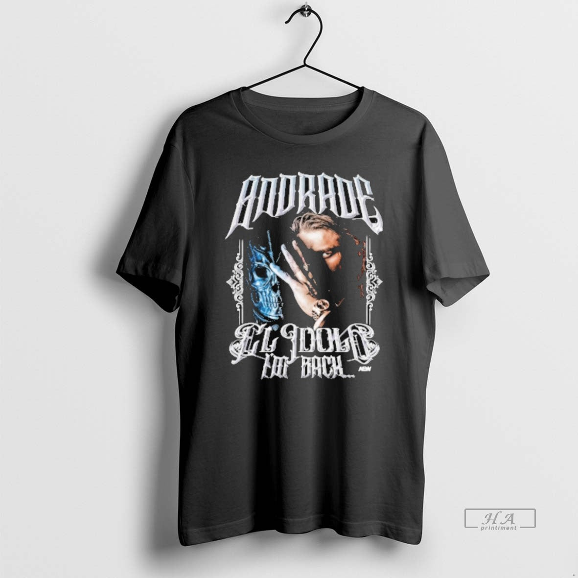 Official Andrade El Idolo Return Of El Idolo T-Shirts, Hoodie, Sweatshirt | PodTeesHub.com