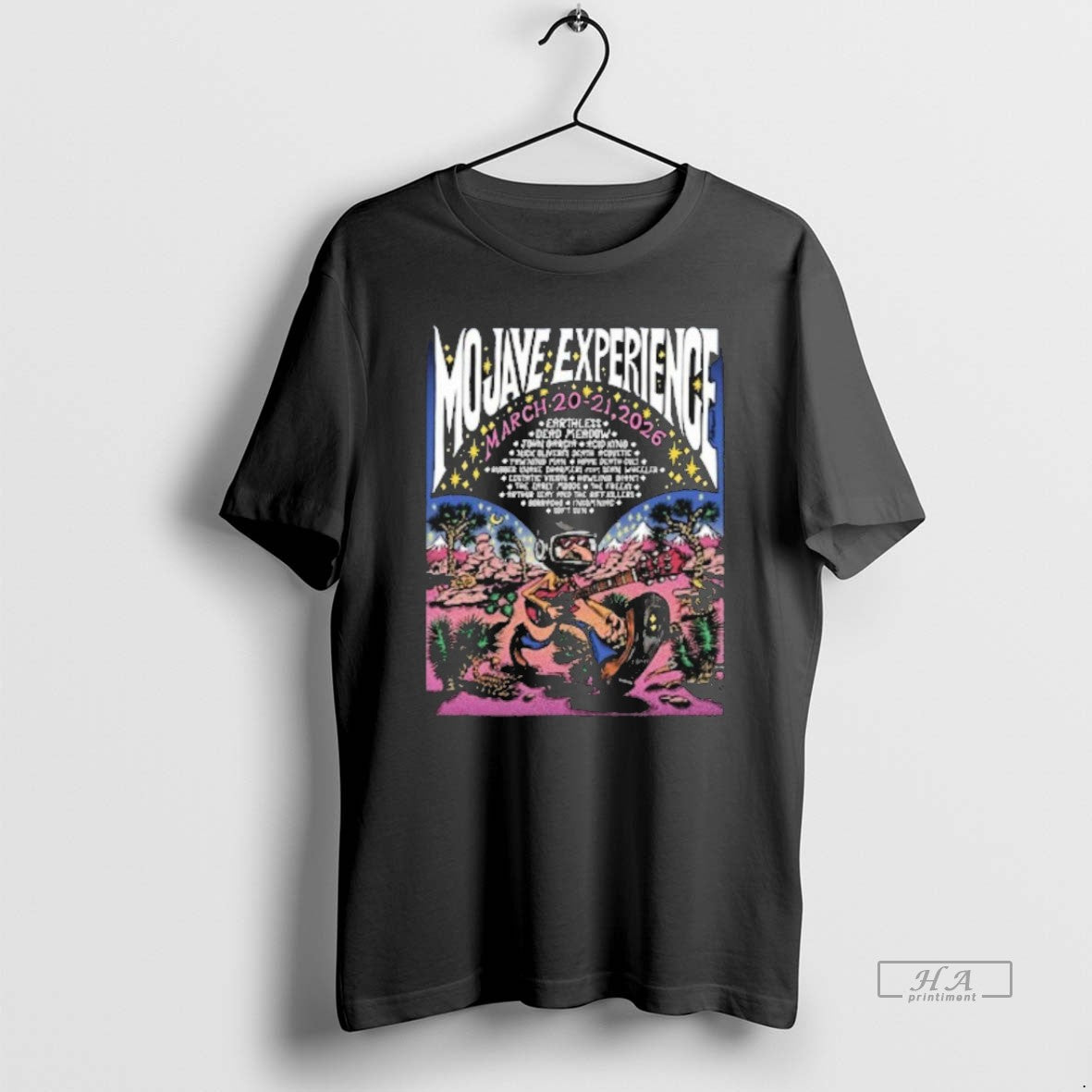 Official Mojave Experience March 20 21 2026 In Joshua Tree Ca T-Shirts, Hoodie, Sweatshirt | PodTeesHub.com