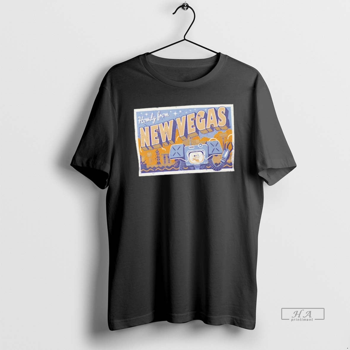 Official Fallout Howdy From New Vegas T-Shirts, Hoodie, Sweatshirt | PodTeesHub.com