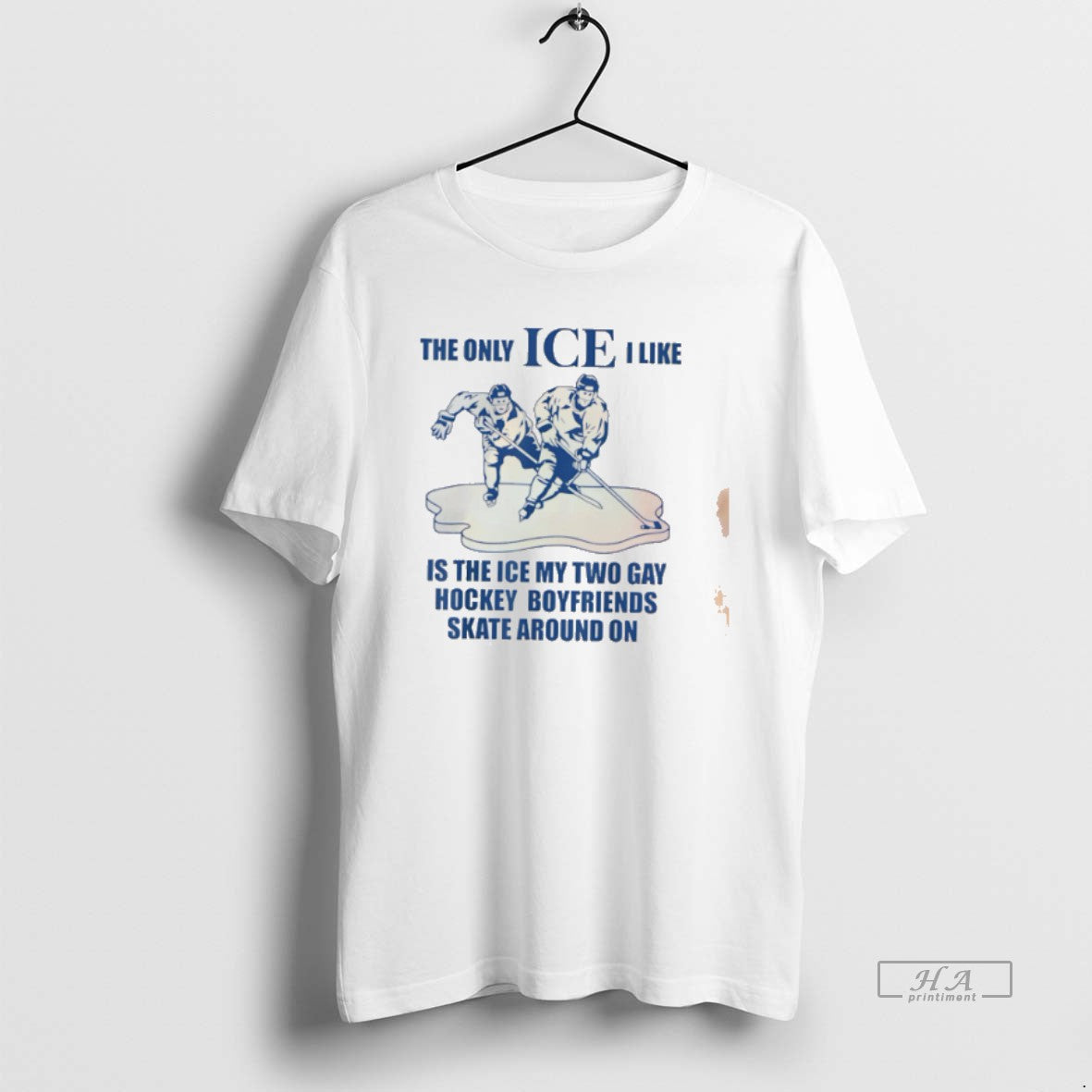 Official The Only Ice I Like Is My Two Gay Hockey Boyfriends T-Shirts, Hoodie, Sweatshirt | PodTeesHub.com