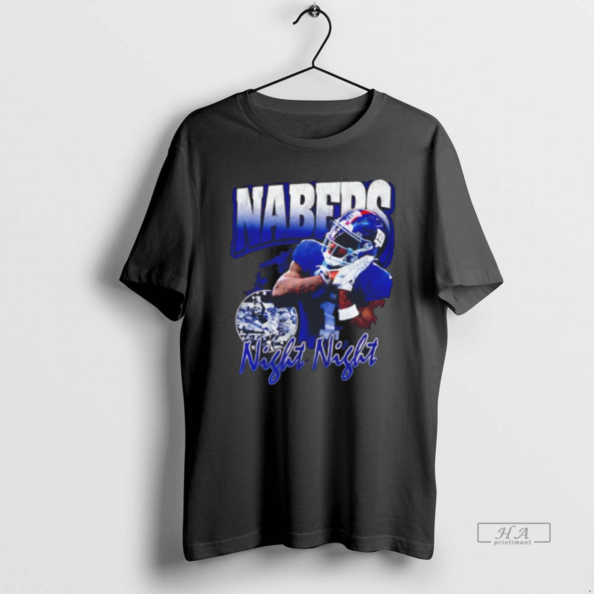 Official Malik Nabers Night Night New York Giants T-Shirts, Hoodie, Sweatshirt | PodTeesHub.com