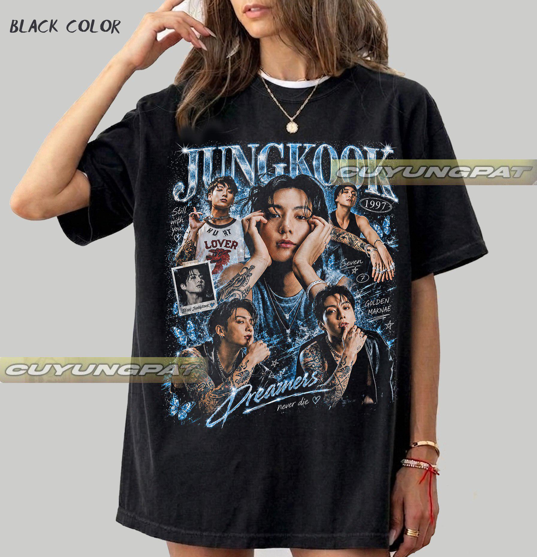 Jung Kook Vintage Comfort Colors Woman Man Rz Unisex T-shirt, Sweatshirt, Hoodie (3)