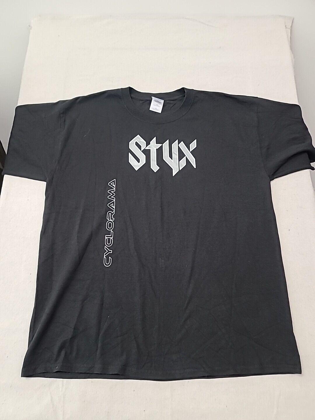 Vintage Styx Cyclorama Album Promo Rock Band Black Size Xl (4)