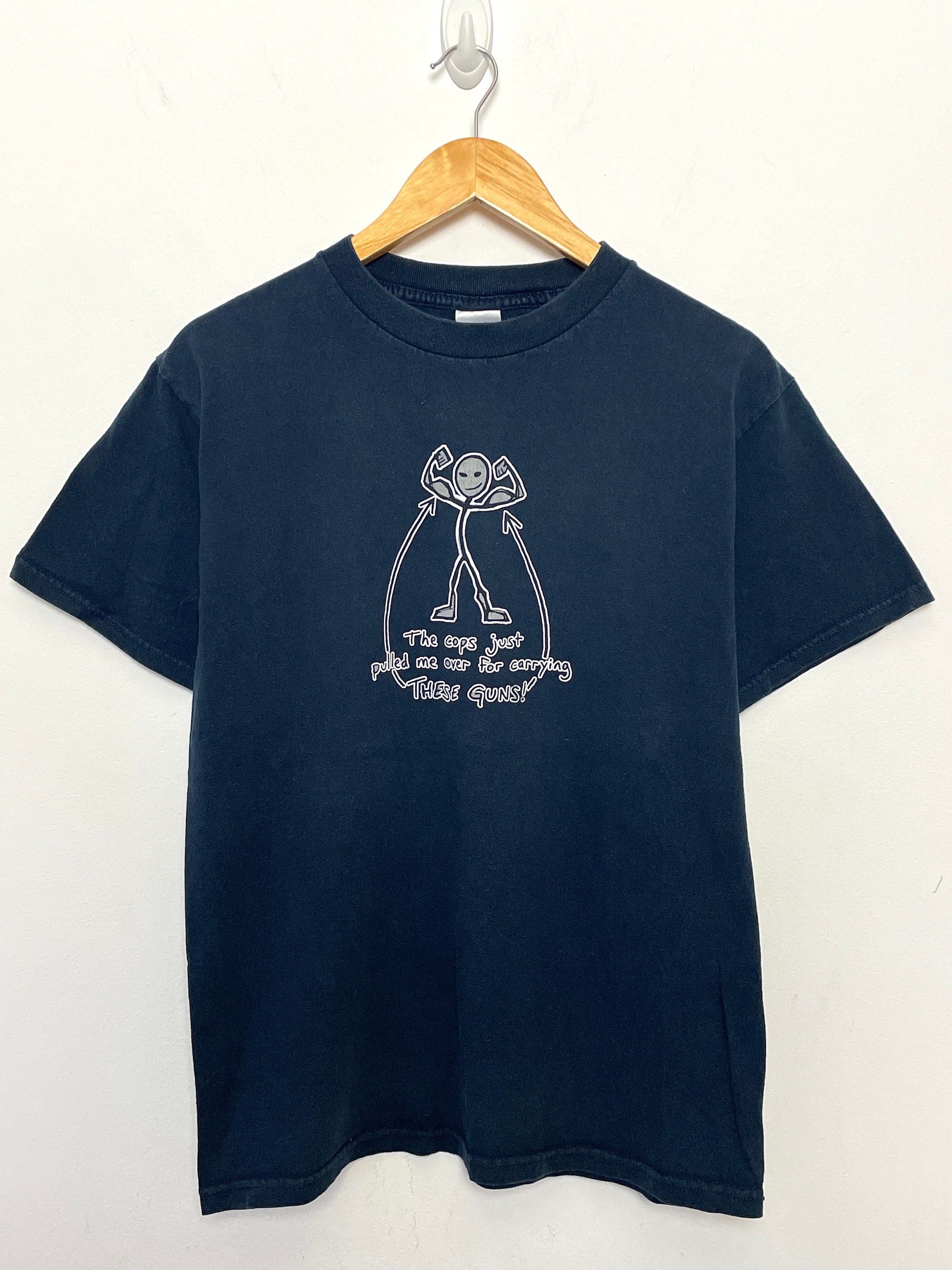 Vintage 1990s Saying Muscle Gym Workout Spell Size Medium (1)