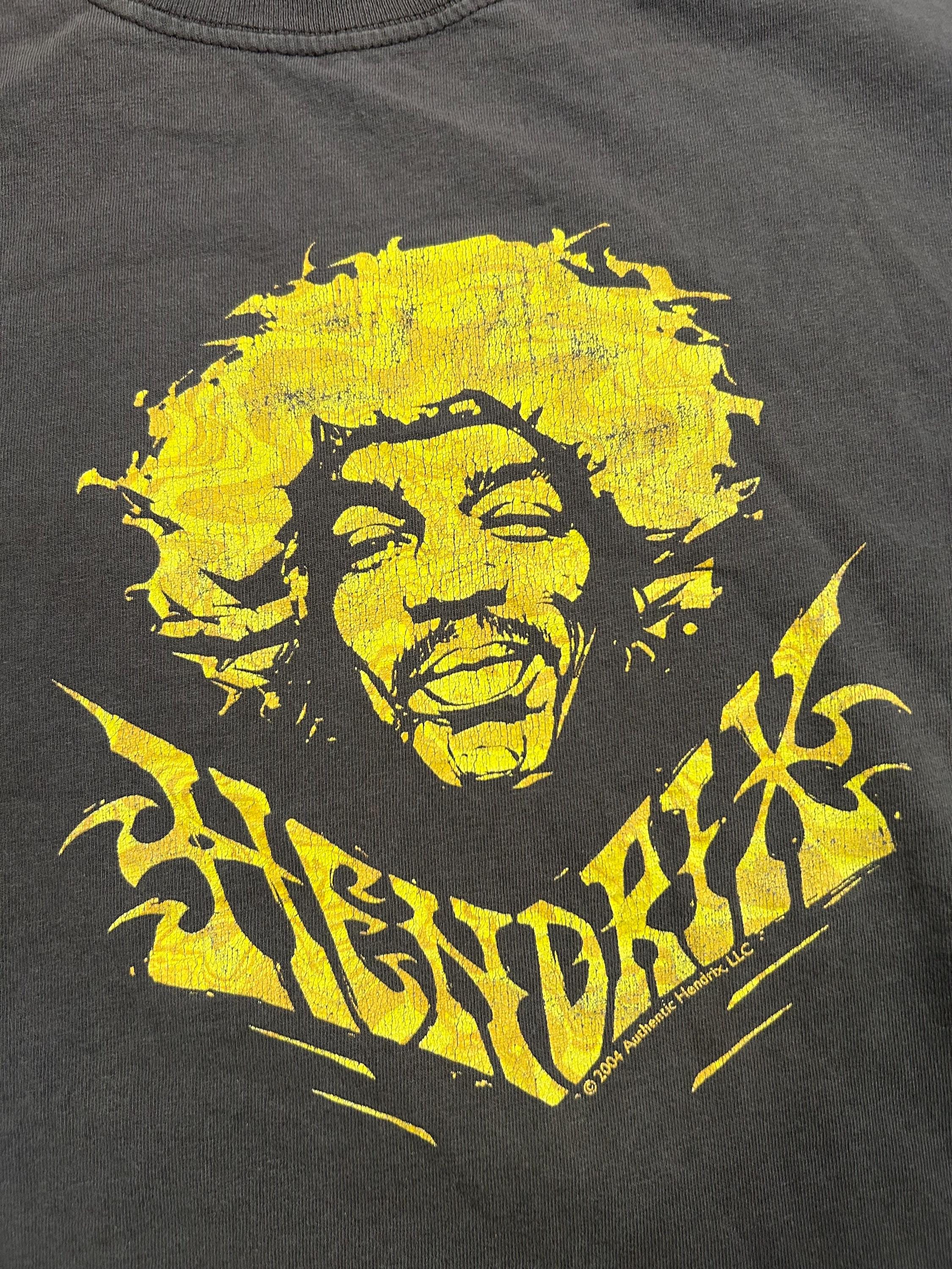 2004 Vintage Jimi Hendrix Tee Size Worn Music Tee Unisex T-shirt, Sweatshirt, Hoodie (3)