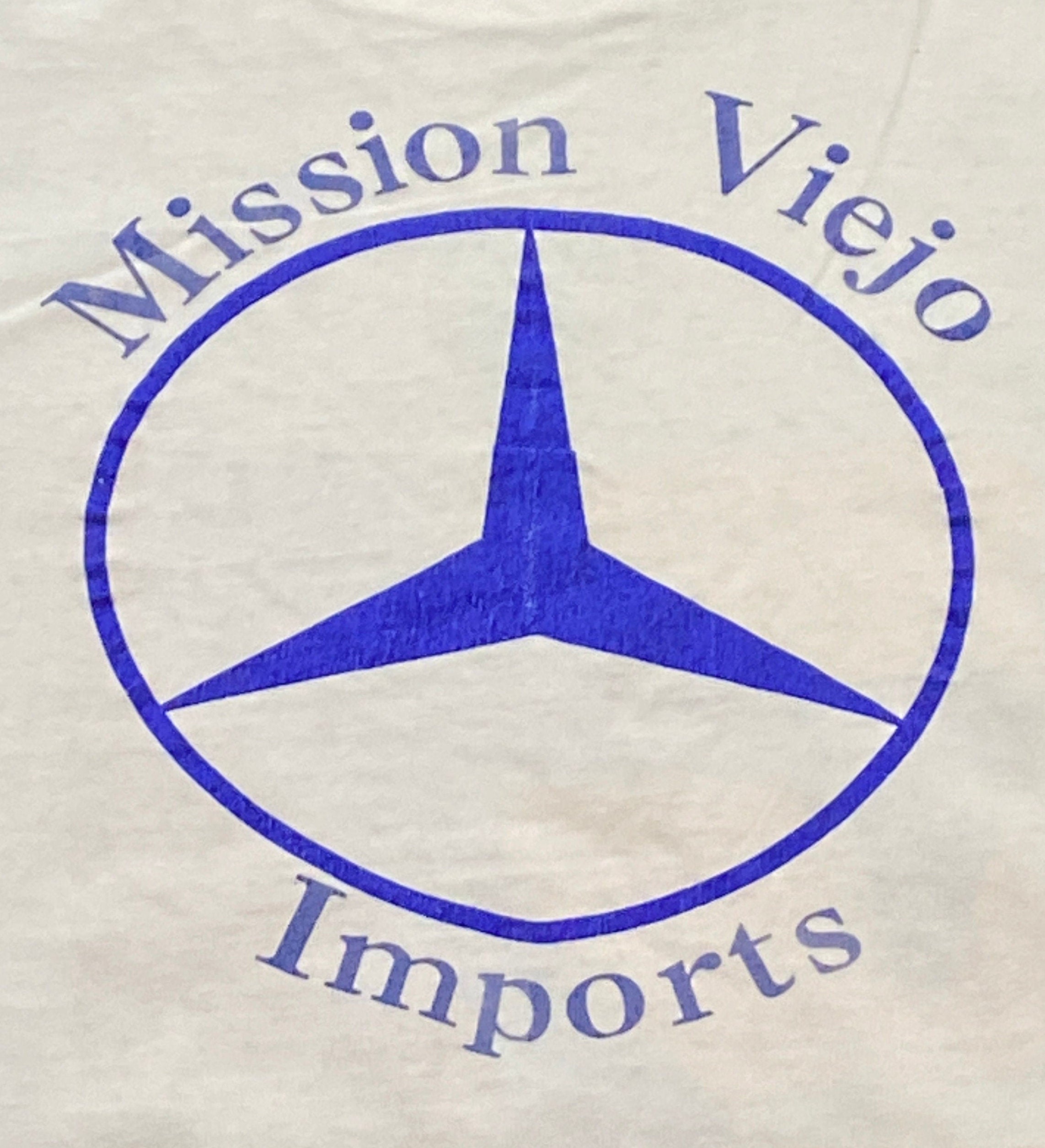 Vintage Marathon Tee Made Usa Size Xtra Large Xl City Los Angeles Marathon Running Mercedes Benz California 1990s 90s (4)