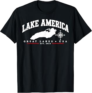 Lake America 2026 Vintage Unisex T-shirt, Sweatshirt, Hoodie (1)