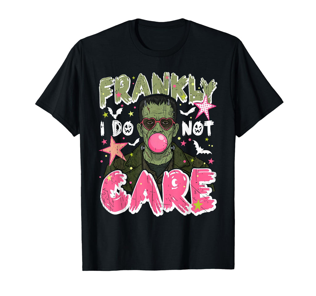 Blowing Bubblegum Frankly Care Halloween Unisex T-shirt, Sweatshirt, Hoodie (1)