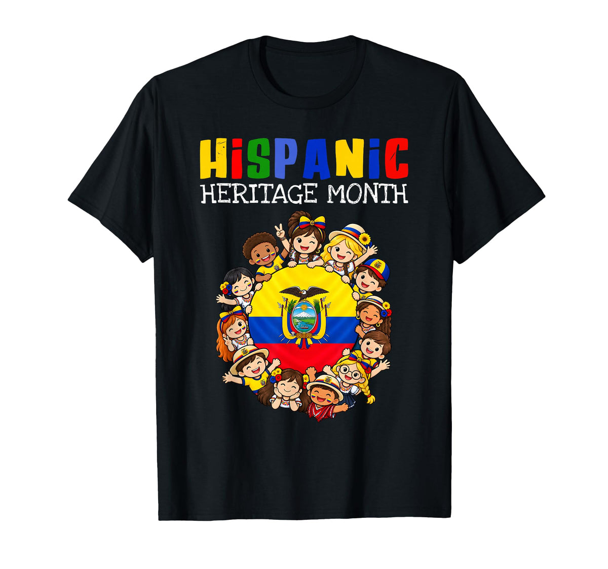 Hispanic Heritage Month Ecuador Unisex T-shirt, Sweatshirt, Hoodie (1)