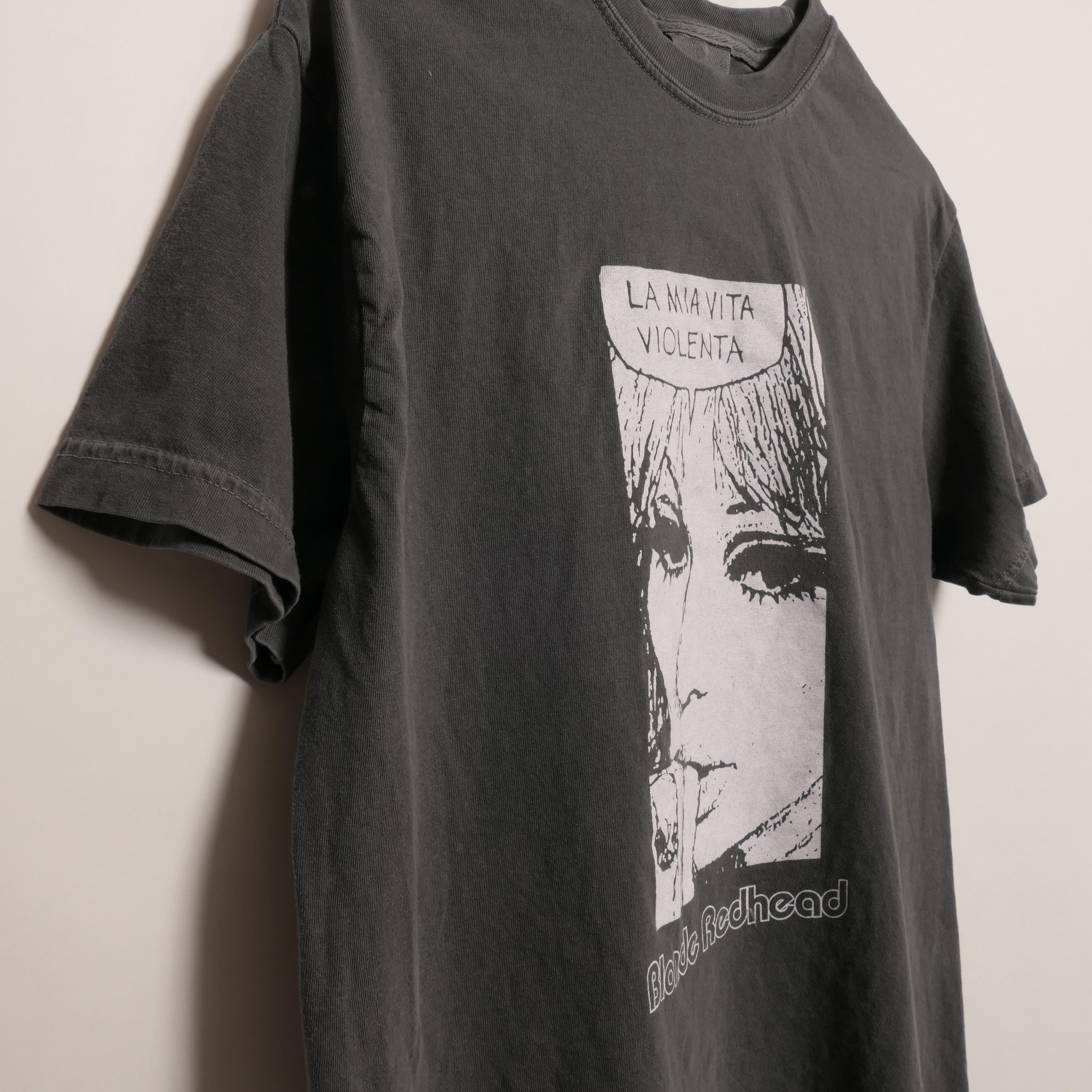 Blonde Redhead Band Tee Ultra Faded Shoegaze Ambient Post Rock Noise Chill Slowdive Shoegazer Album Single Faded Heavyweigh Medium (2)