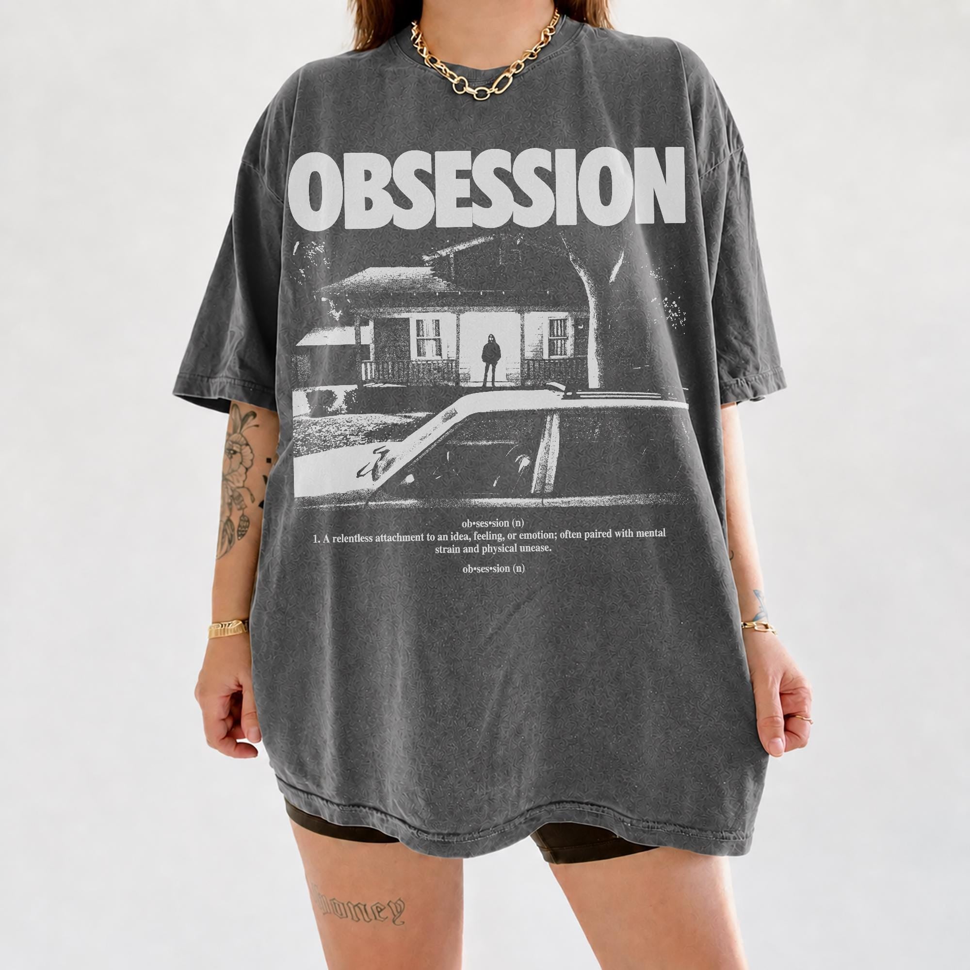Vintage Obsession Movie Comfort Colors Frowning Nikki Gothic Horror Tee (2)