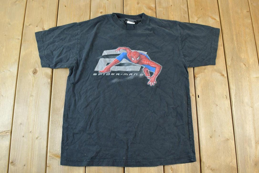 Vintage 2004 Spiderman Souvenir Single Stitch Vintage Streetwear Vacation Tee (1)