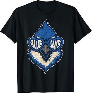 Blue Jay Bird Retro Unisex T-shirt, Sweatshirt, Hoodie (1)