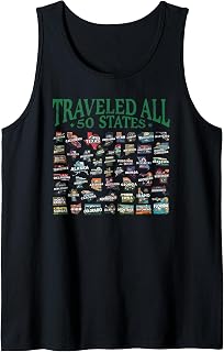 Traveled 50 States Achievement Fifty Club Tee Sleeveless (1)