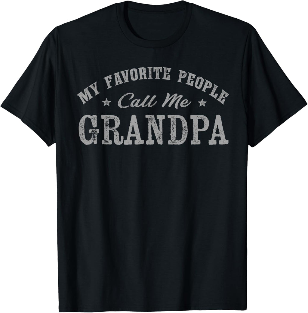 Favorite People Call Grandpa Vintage Unisex T-shirt, Sweatshirt, Hoodie (1)